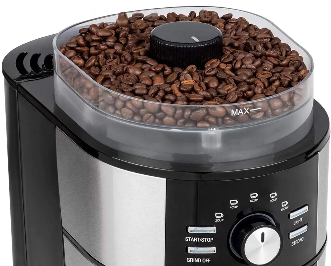 Cafetiera Klarstein Grind & Brew (Black/Inox)