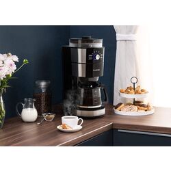 Cafetiera Klarstein Grind & Brew (Black/Inox) Thumb