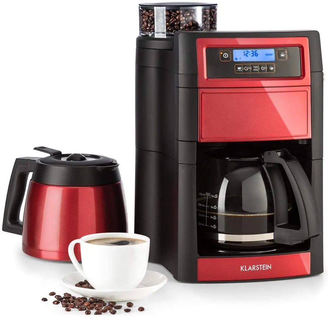 Cafetiera + термос Klarstein Aromatica II Duo (Red/Black)
