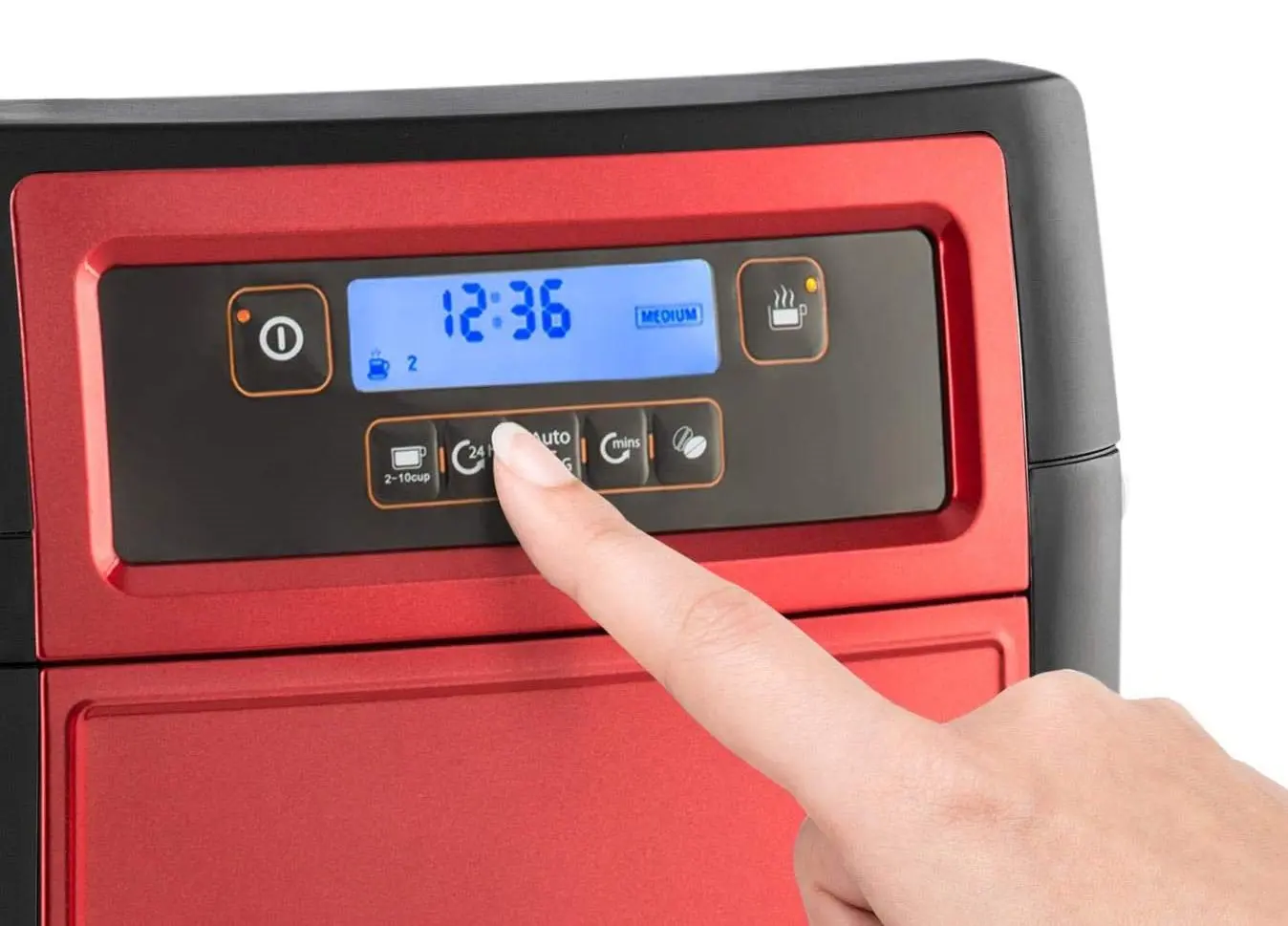 Cafetiera + термос Klarstein Aromatica II Duo (Red/Black)