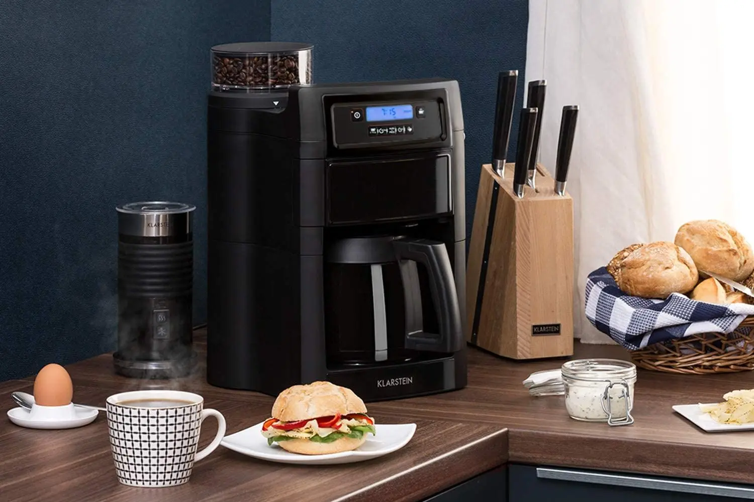 Cafetiera + termos Klarstein Aromatica II Thermo (Black)