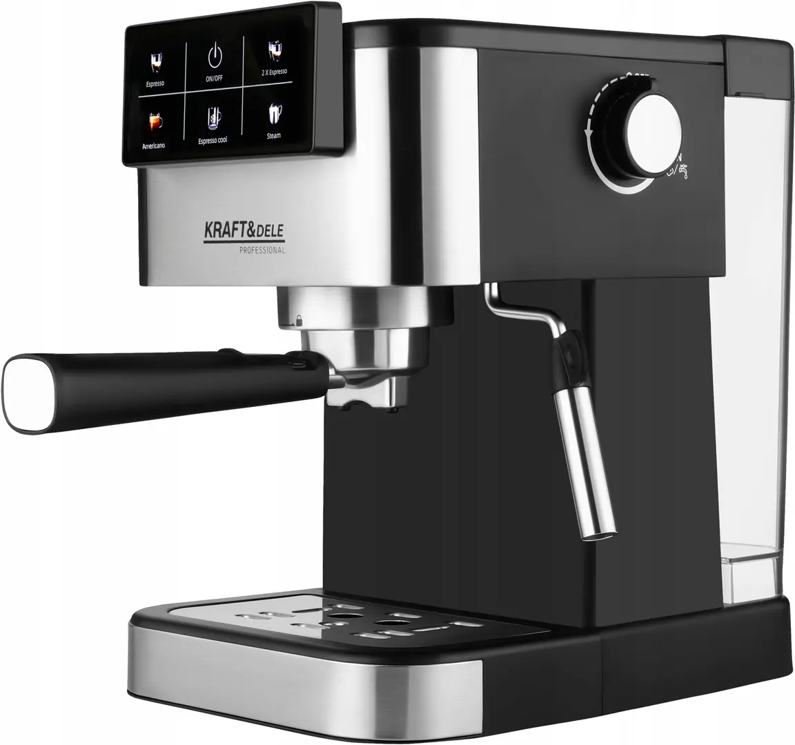 Aparat de cafea Kraft&Dele KD4291 (Inox/Black)