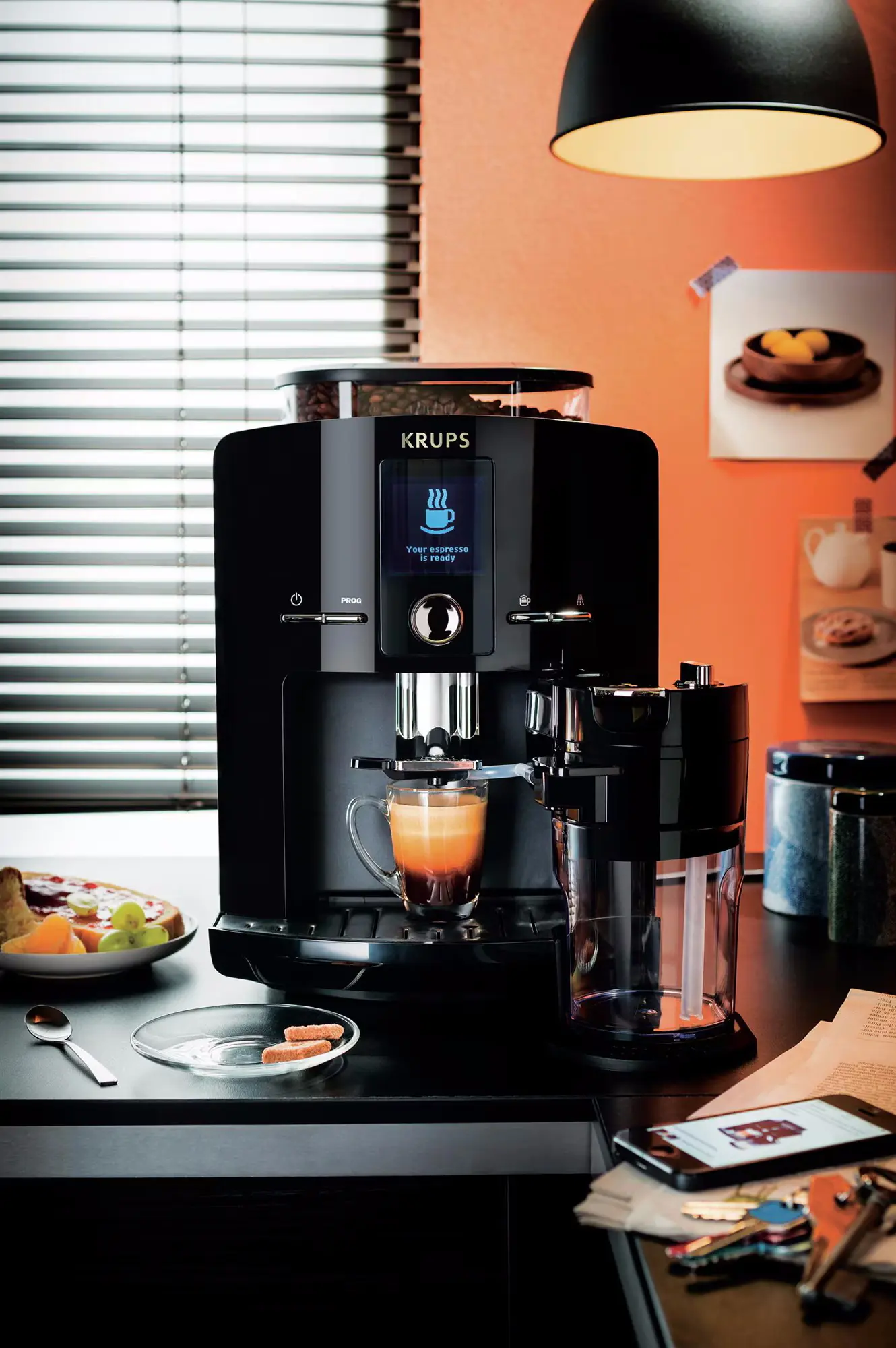 Кофемашина Krups Espresseria EA829810 (Black)