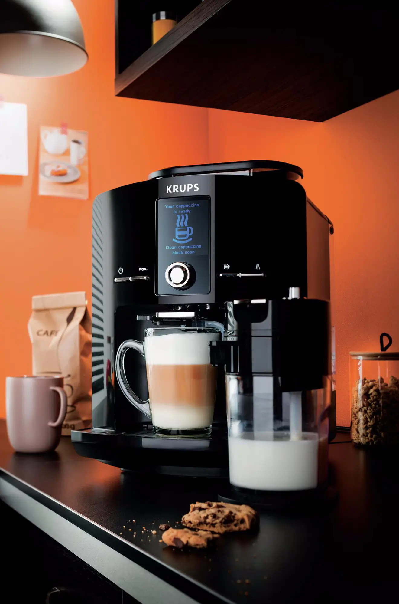 Кофемашина Krups Espresseria EA829810 (Black)