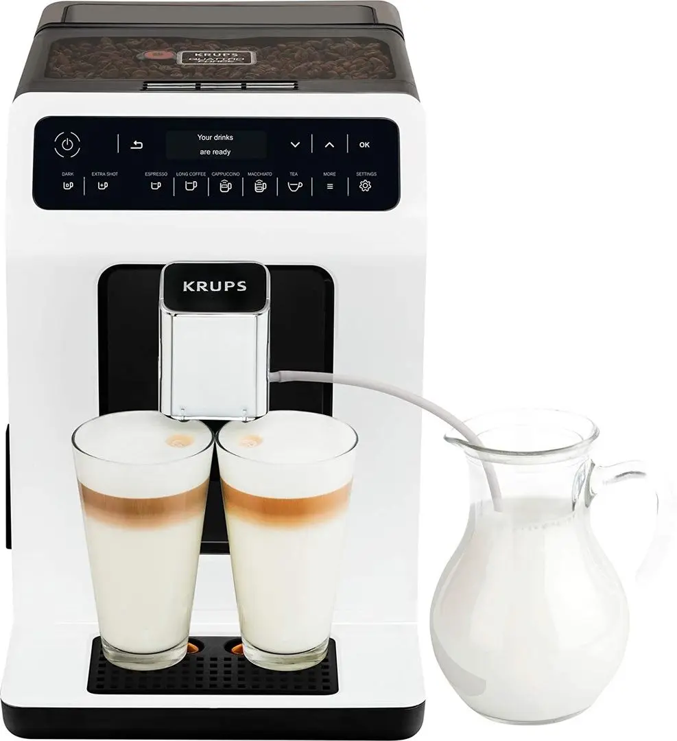 Aparat de cafea Krups Evidence EA8901 (White/Black)