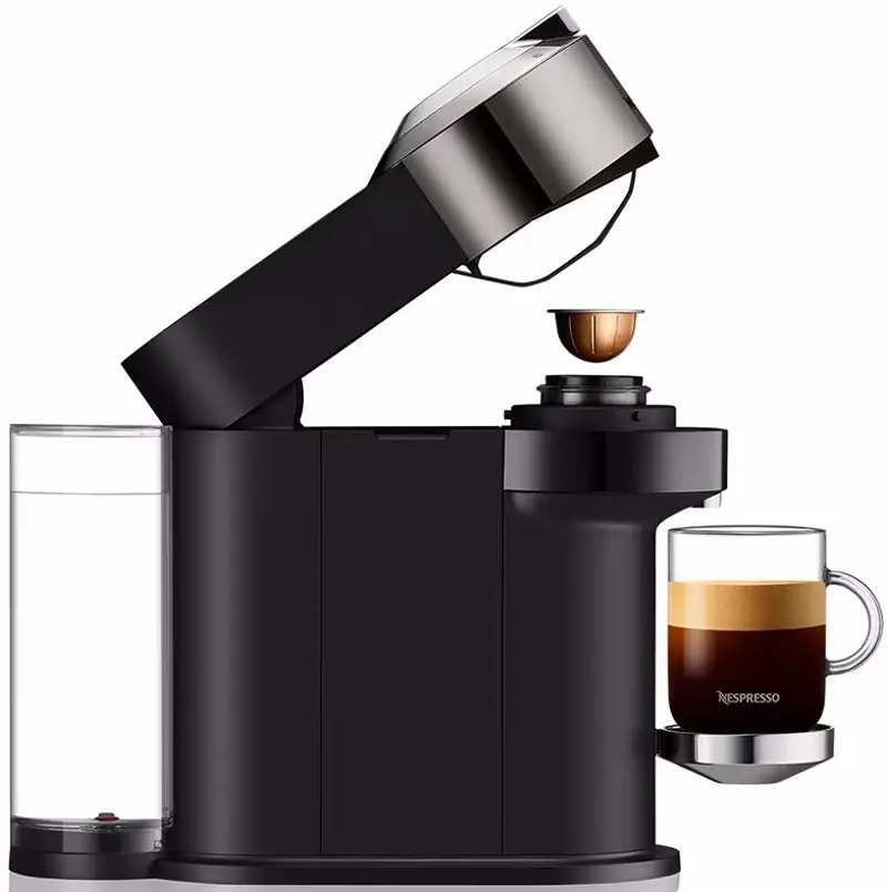 Кофемашина Krups Nespresso Vertuo Next Deluxe XN910C10 (Black)