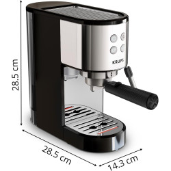 Кофемашина Krups Virtuoso Essential XP441810 (Inox/Black) Thumb