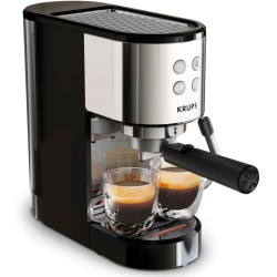 Aparat de cafea Krups Virtuoso Essential XP441810 (Inox/Black)