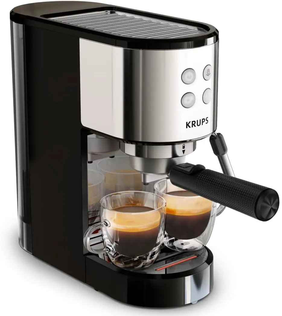 Кофемашина Krups Virtuoso Essential XP441810 (Inox/Black)