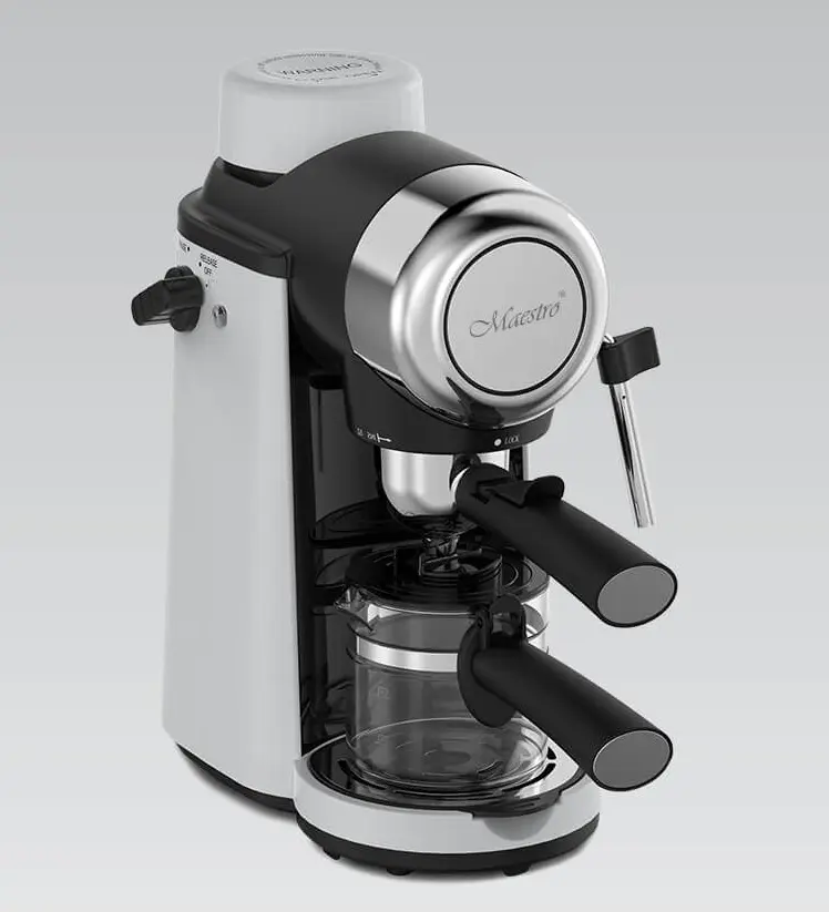 Кофемашина Maestro MR-410 (White/Black) - 2