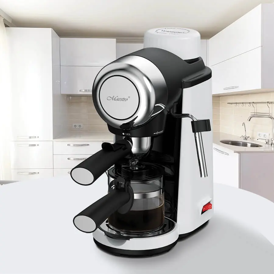 Кофемашина Maestro MR-410 (White/Black) - 4