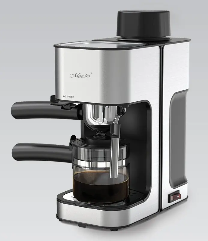 Masina de cafea Maestro MR-411 (Inox/Black)
