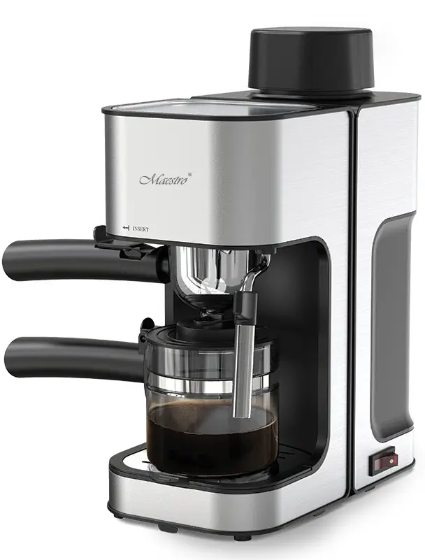Masina de cafea Maestro MR-411 (Inox/Black)
