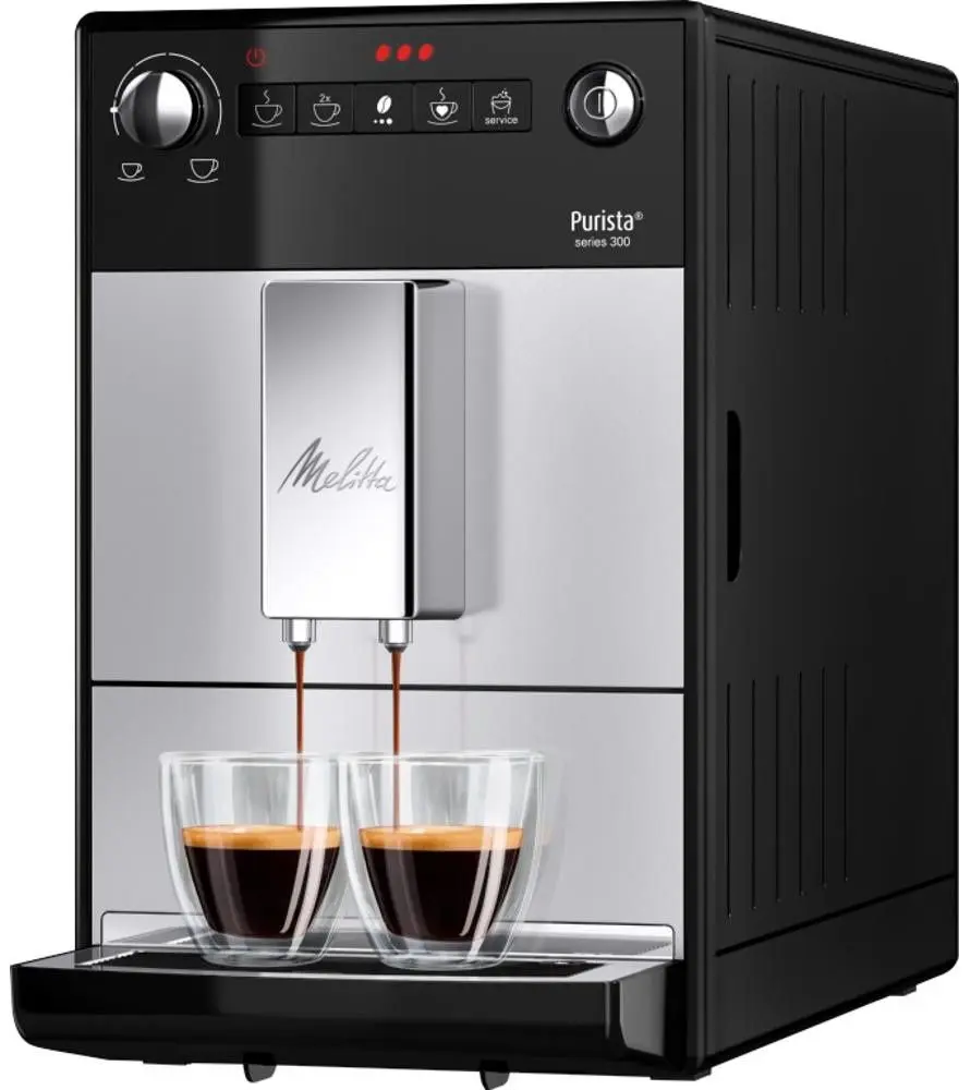 Aparat de cafea Melitta Caffeo Purista F23/0-101 (Black/Silver)