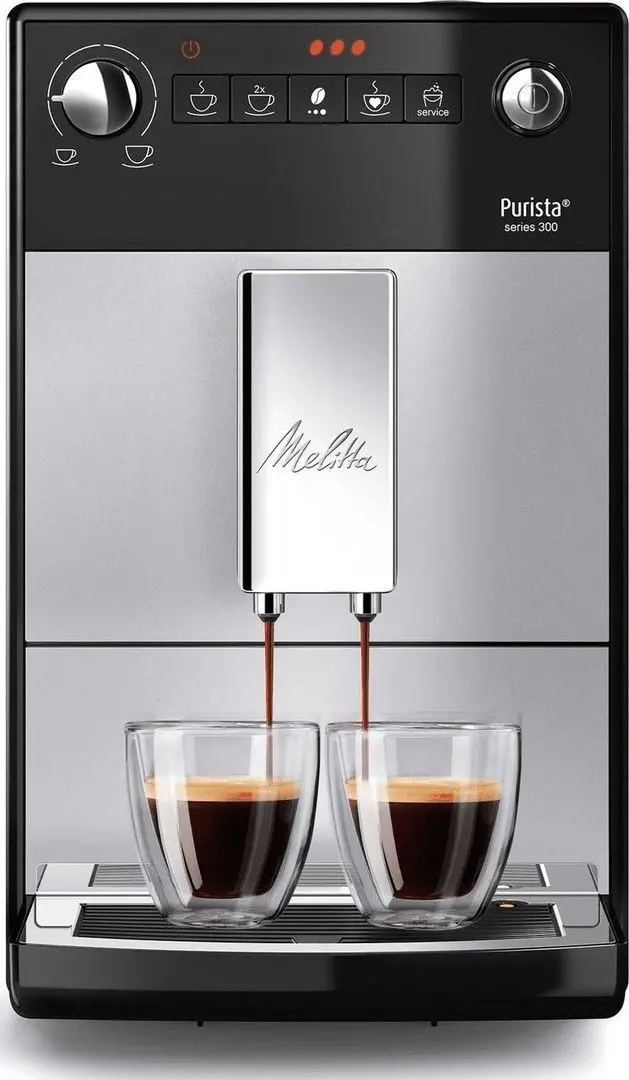 Aparat de cafea Melitta Caffeo Purista F23/0-101 (Black/Silver)