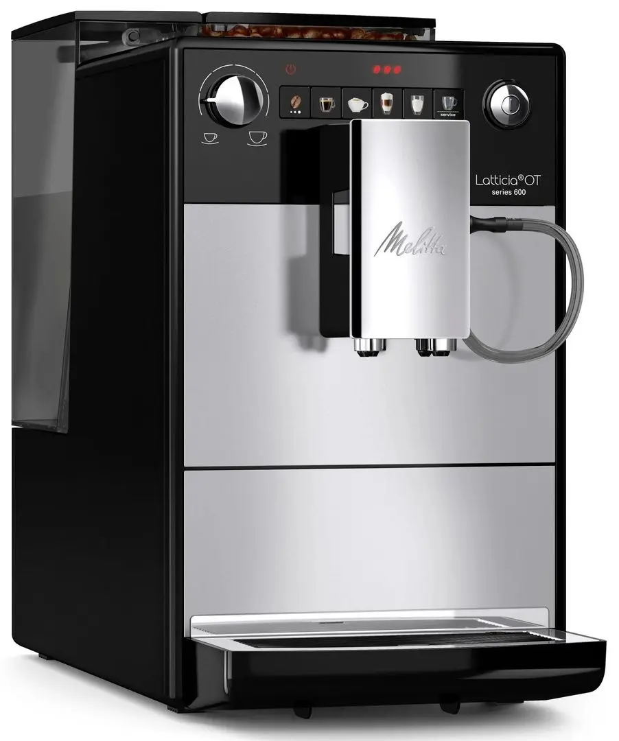 Aparat de cafea Melitta Latticia F300-101 (Silver/Black)