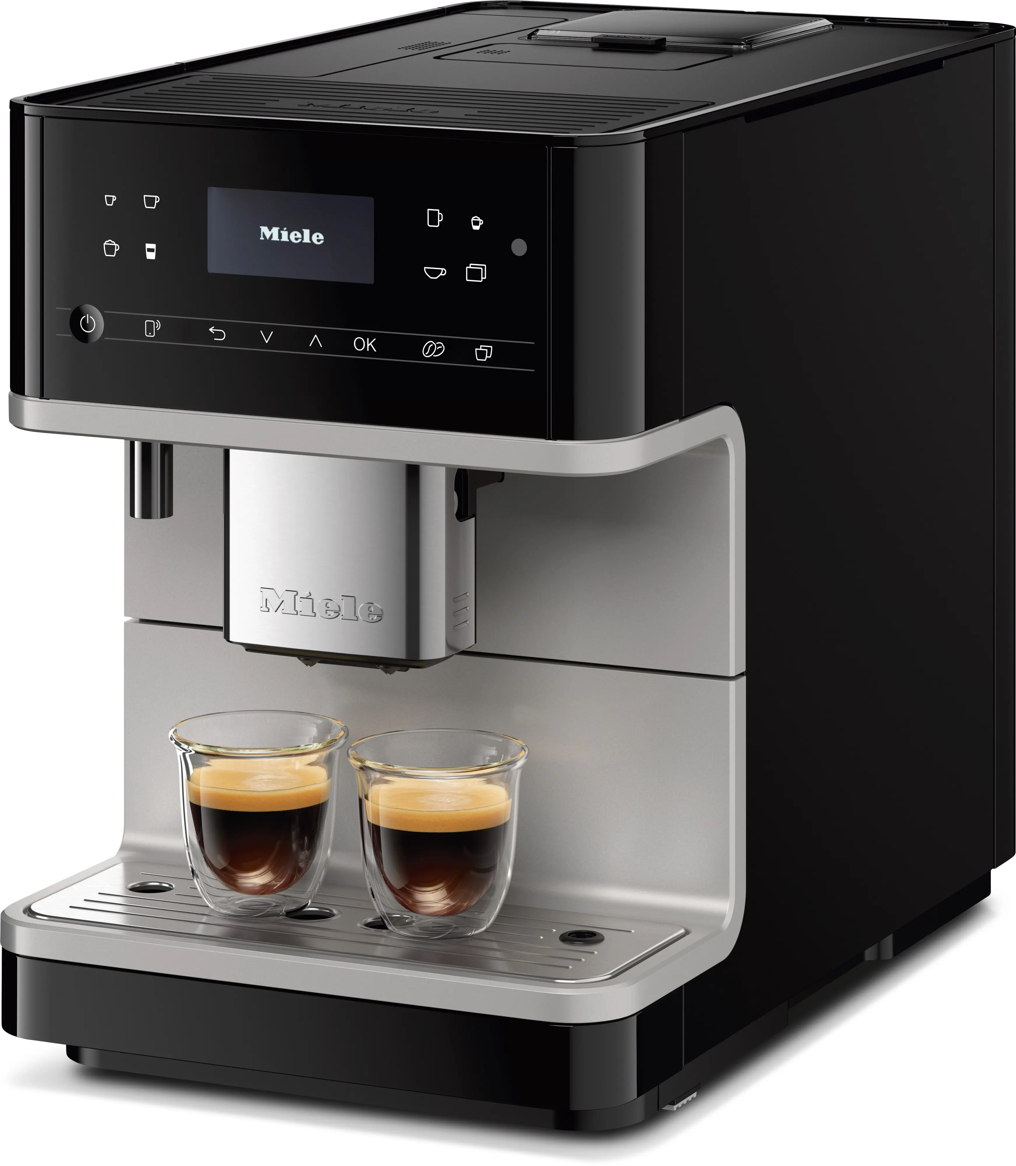 Aparat de cafea Miele CM 6160 Silver Edition (Black/Silver) - 2