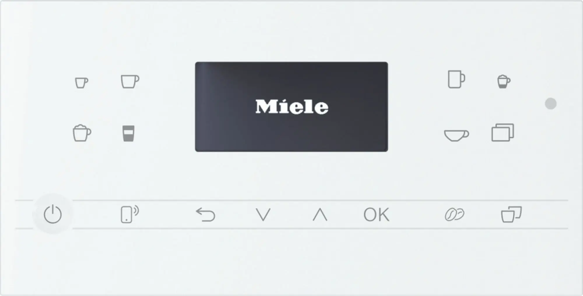 Aparat de cafea Miele CM 6360 MilkPerfection (White/Metallic)