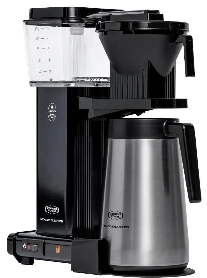 Cafetiera Moccamaster KBGT 741 (Black/Inox)