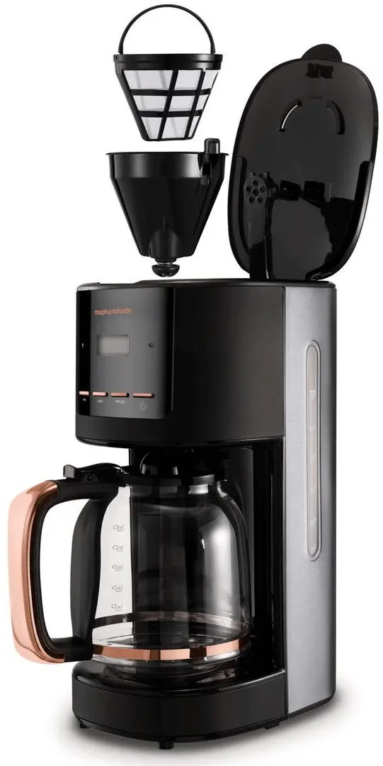 Cafetiera Morphy Richards 162030 (Black/Rose Gold) - 2