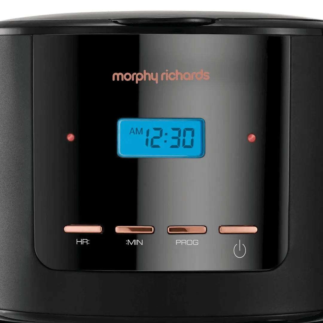 Cafetiera Morphy Richards 162030 (Black/Rose Gold) - 3