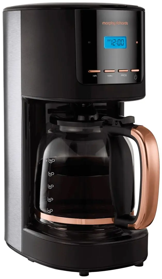 Cafetiera Morphy Richards 162030 (Black/Rose Gold)