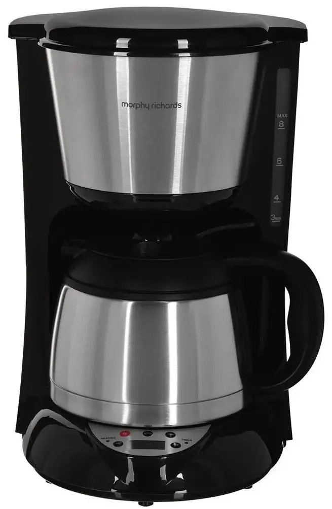 Cafetiera Morphy Richards 162771EE (Inox/Black)