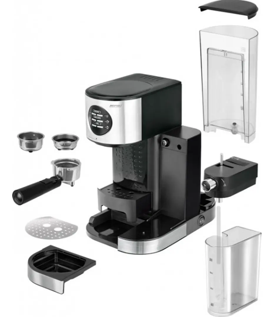 Кофемашина MPM MKW-07M (Silver/Black) - 4