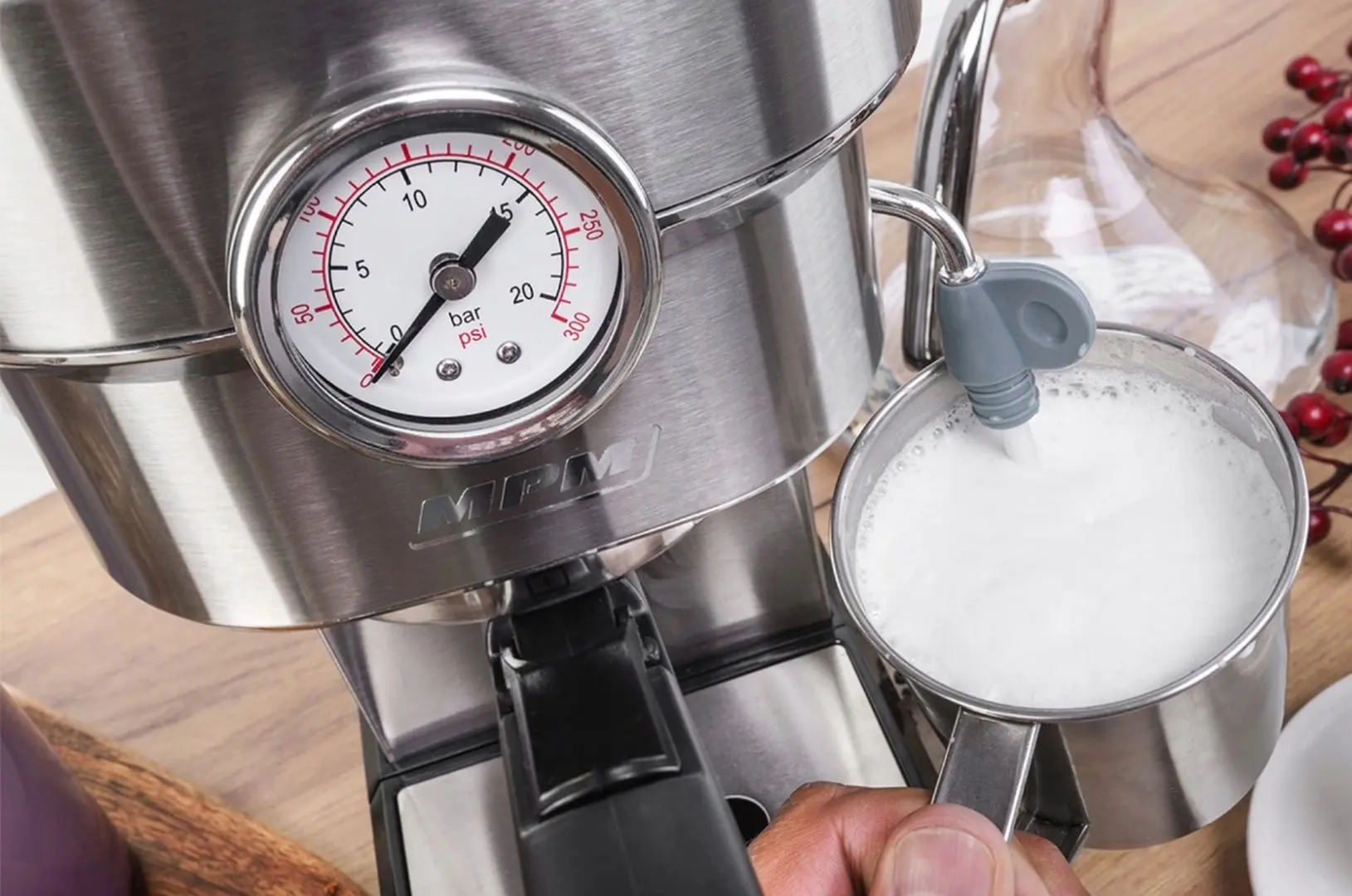 Aparat de cafea MPM MKW-08M (Silver) - 6