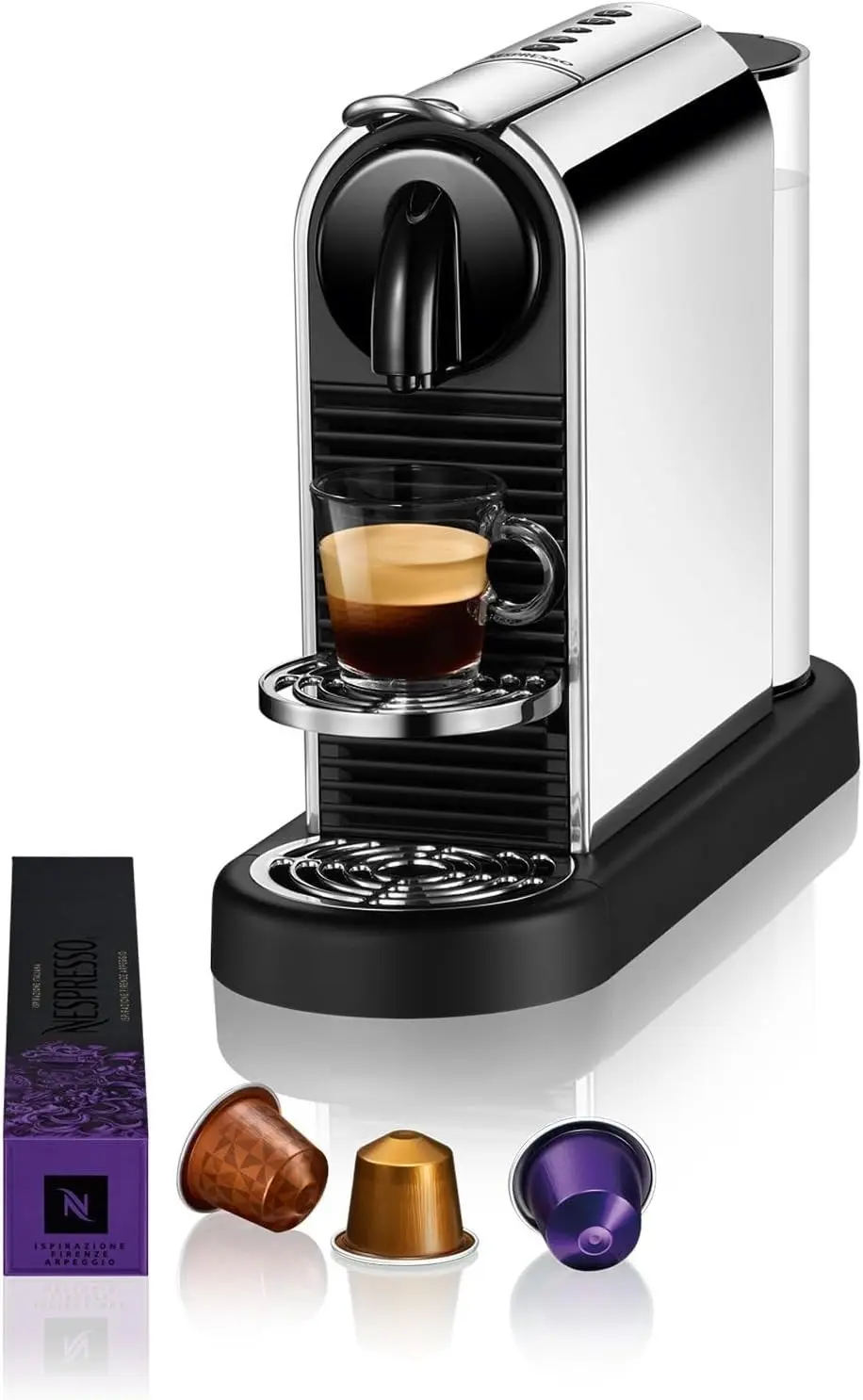 Кофемашина Nespresso Citiz Platinum (Inox) - 4