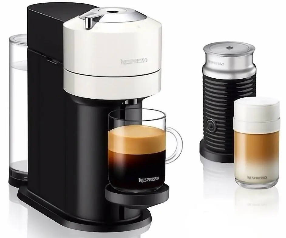 Кофемашина Nespresso Vertuo Next & Aeroccino 3 (White)