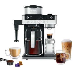 Aparat de cafea Ninja CFN803EU (Inox/Black) Thumb