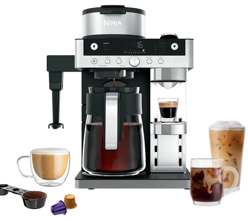 Aparat de cafea Ninja CFN803EU (Inox/Black) - 4