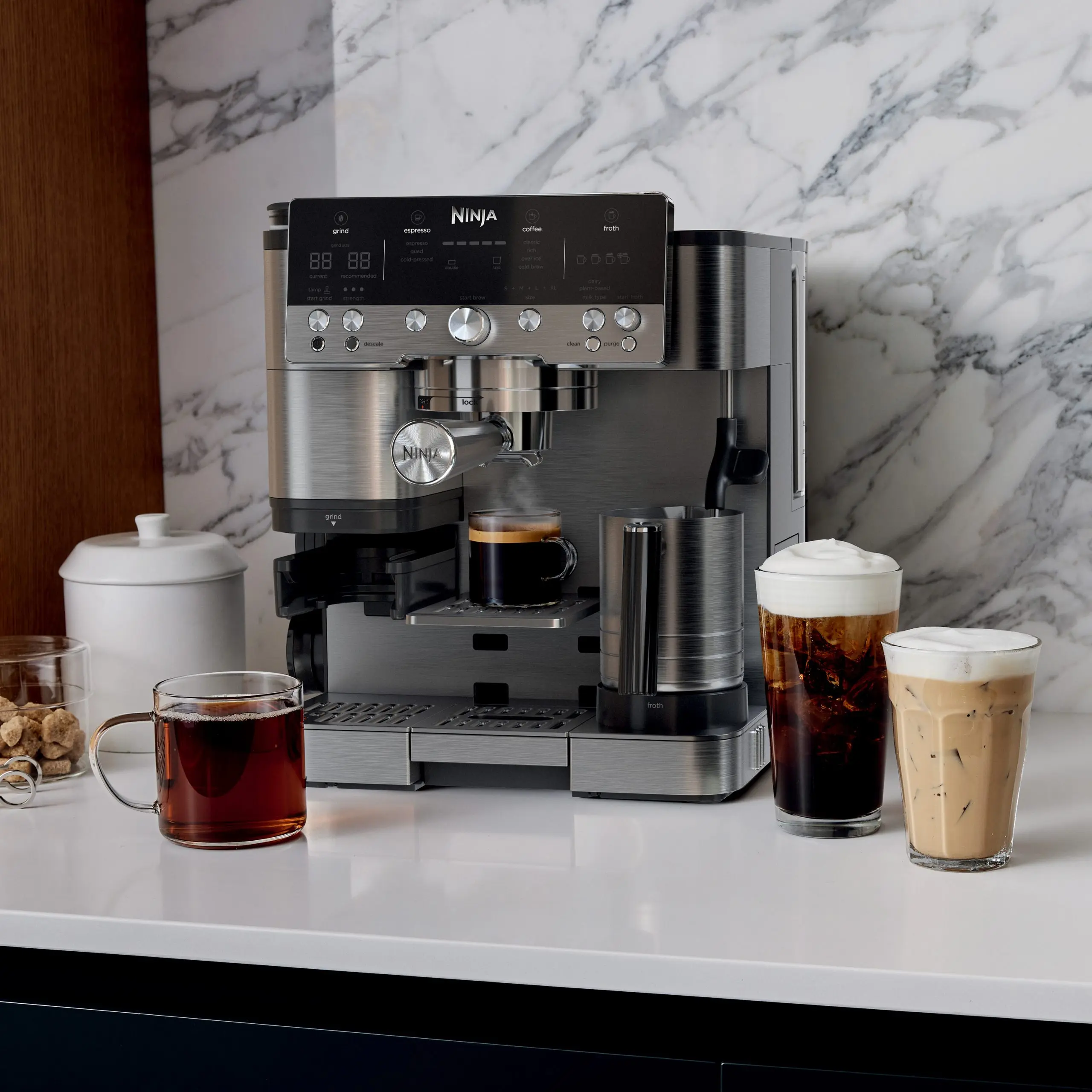 Кофемашина Ninja Luxe Cafe Premier ES601EU (Inox) - 3