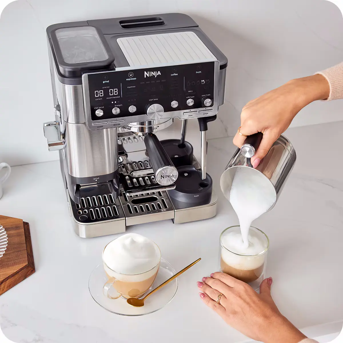 Кофемашина Ninja Luxe Café Pro ES701EU (Inox)