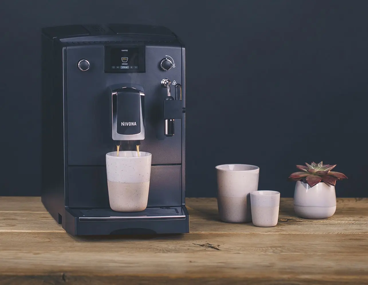 Aparat de cafea Nivona CafeRomatica 550 (Black)