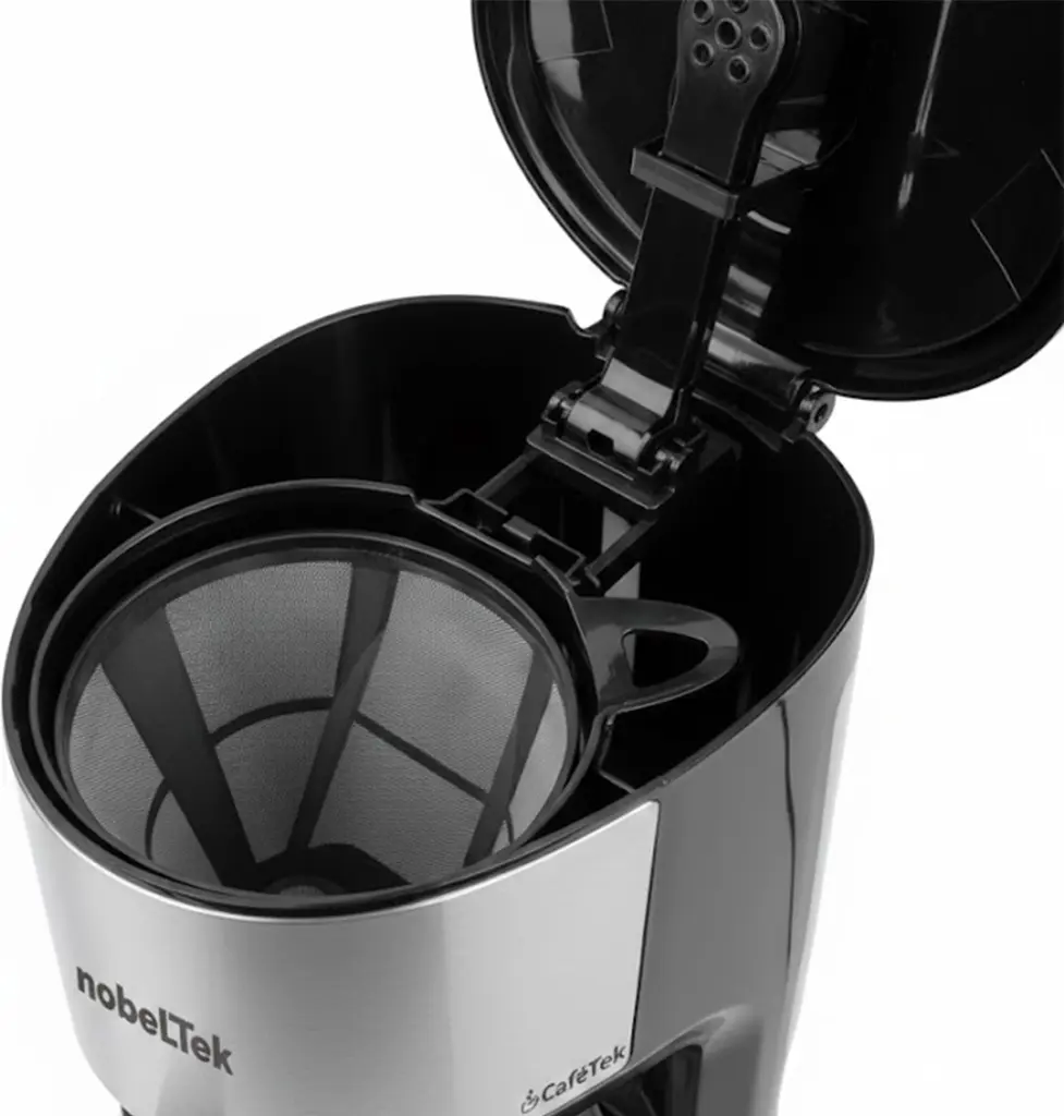 Кофеварка NobelTek NCM75B (Black/Inox) - 2