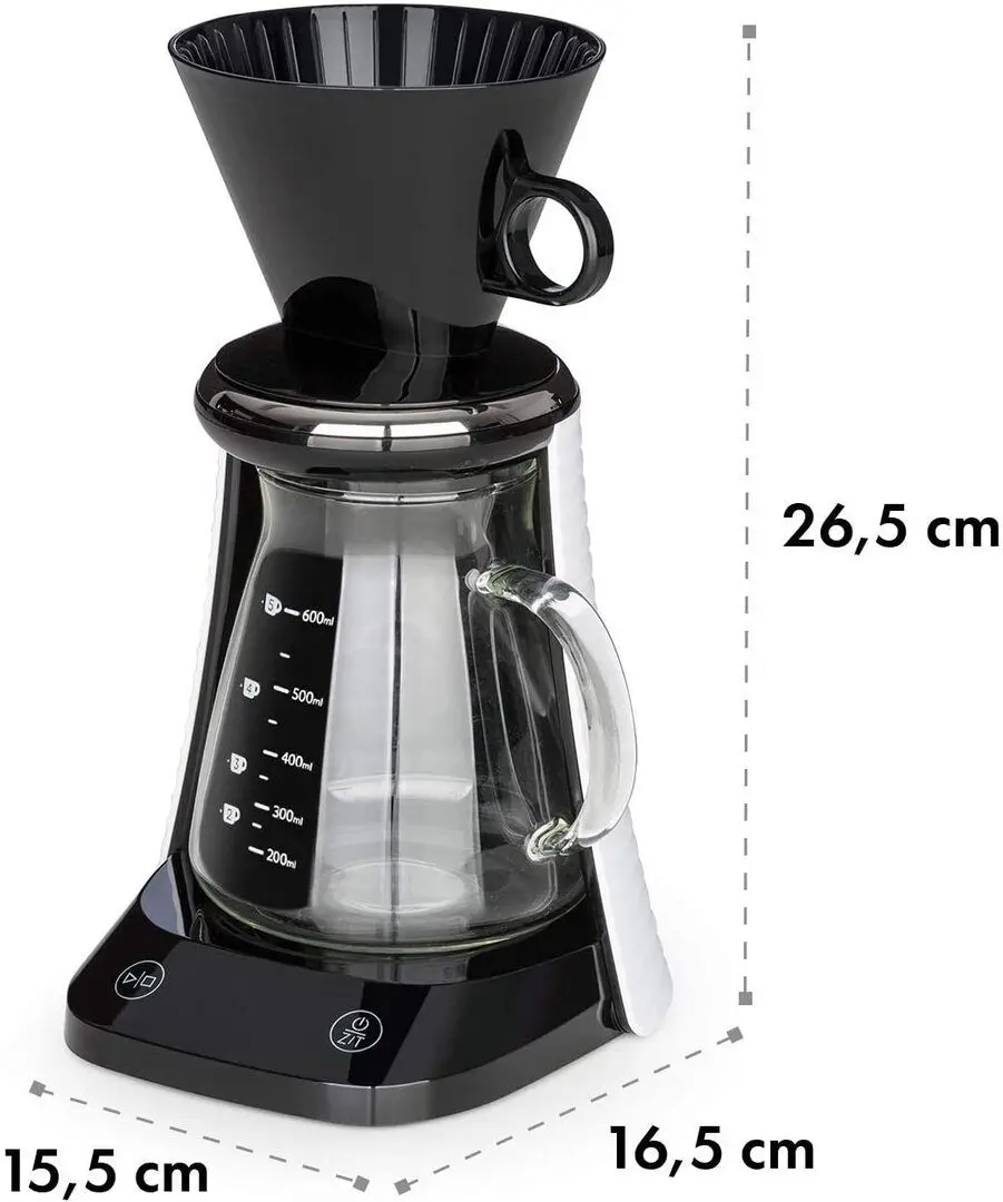 Cafetiera Klarstein Craft Coffee (Inox/Black) - 5