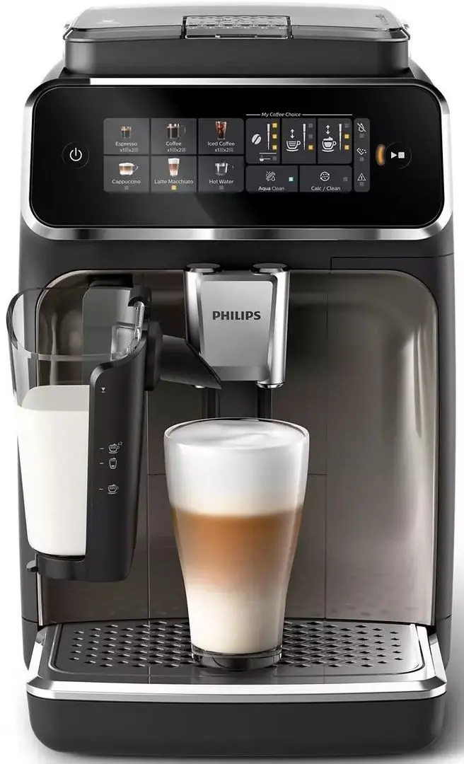 Кофемашина Philips LatteGo EP3347/90 (Black/Chrome)