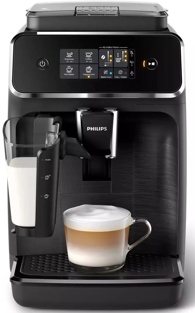 Aparat de cafea Philips LatteGo EP2230/10 (Black Matte)