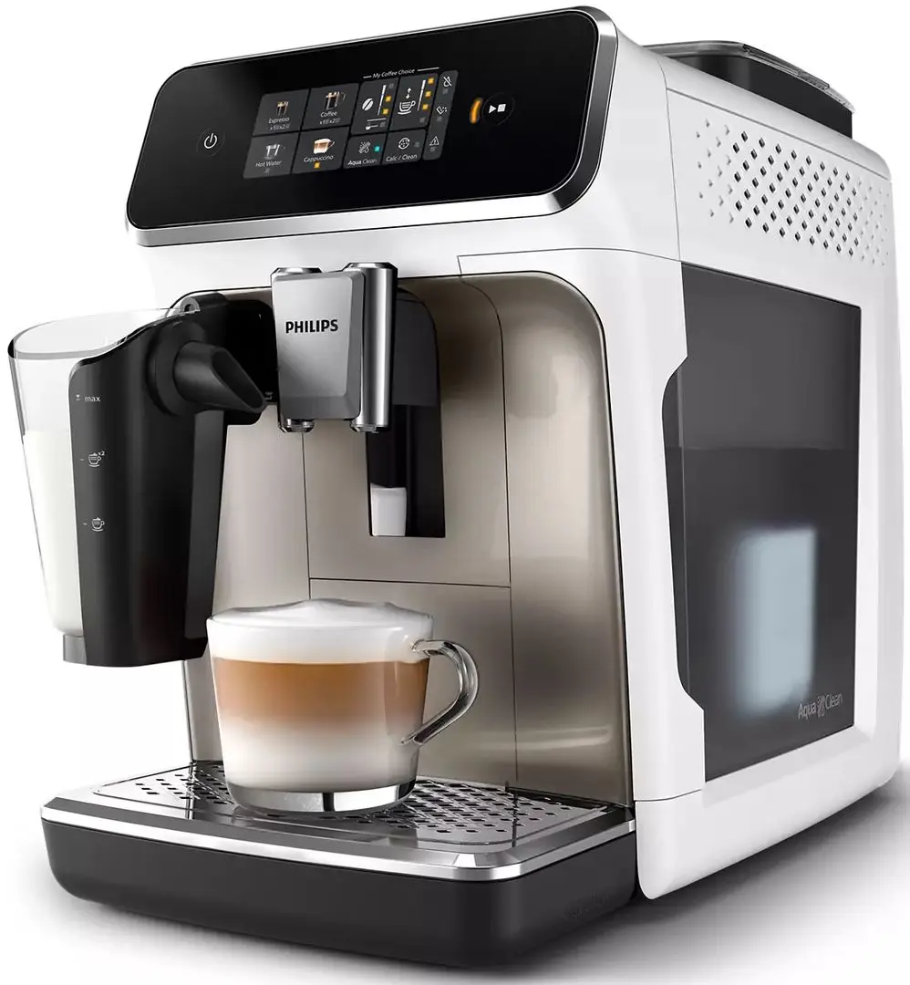 Aparat de facut cafea Philips Series 2300 EP2333/40 (White/Chrome) - 2