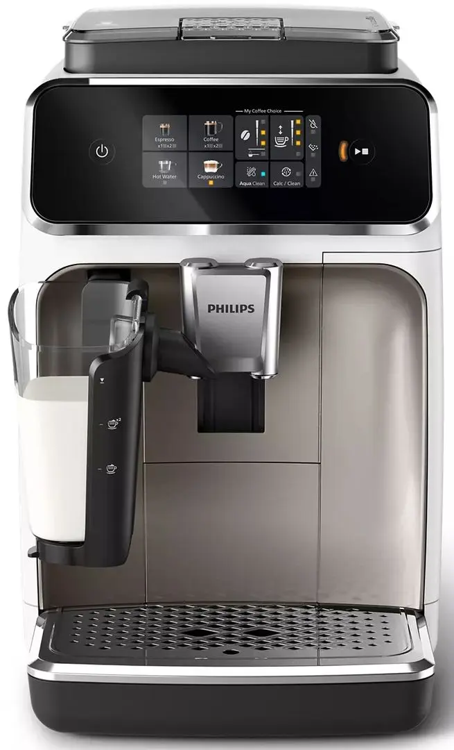 Aparat de facut cafea Philips Series 2300 EP2333/40 (White/Chrome)