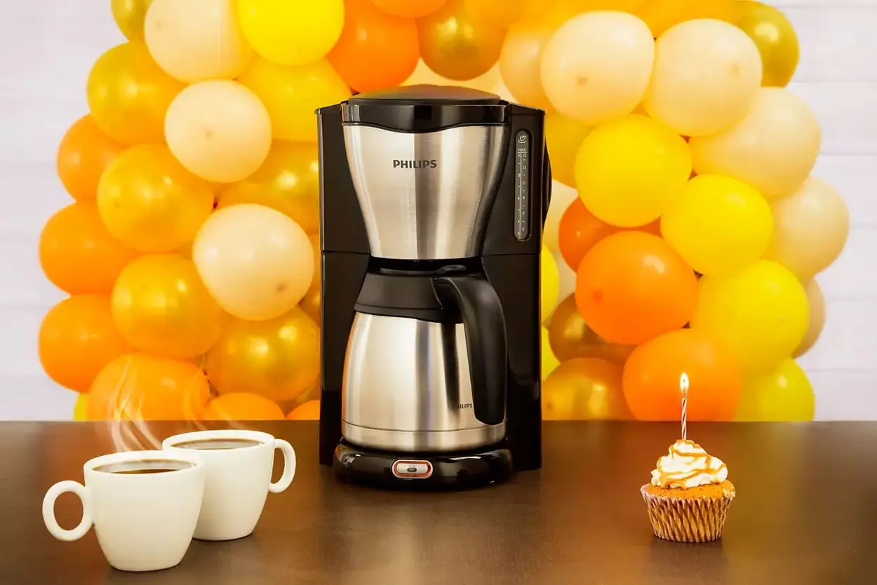 Кофеварка Philips Cafe Gaia HD7546/20 (Inox/Black) - 4
