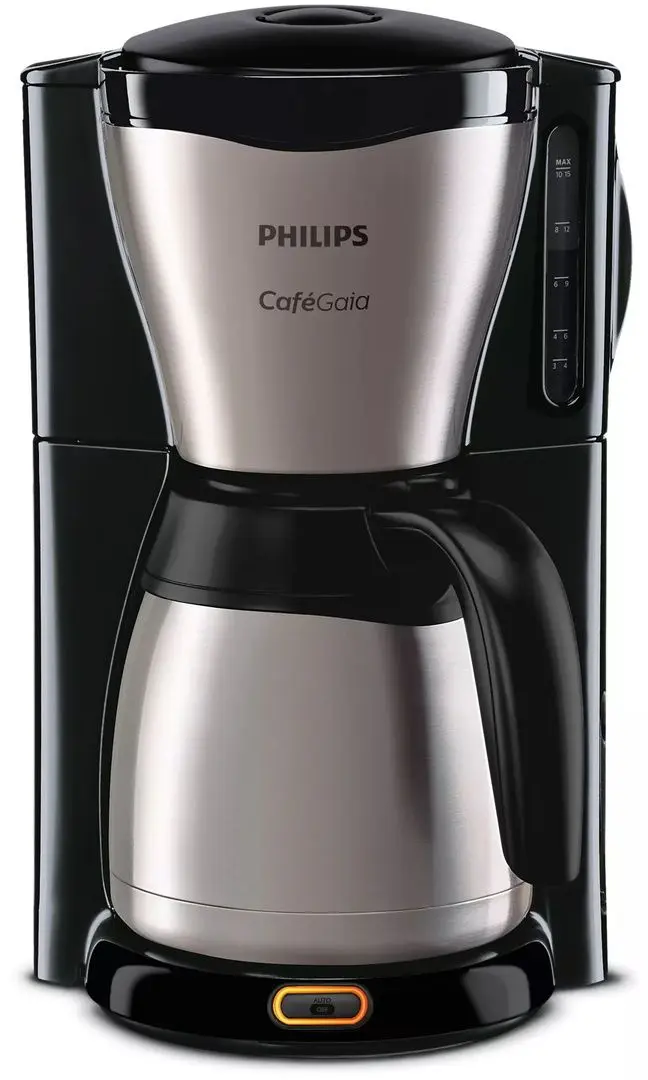 Кофеварка Philips Cafe Gaia HD7546/20 (Inox/Black)