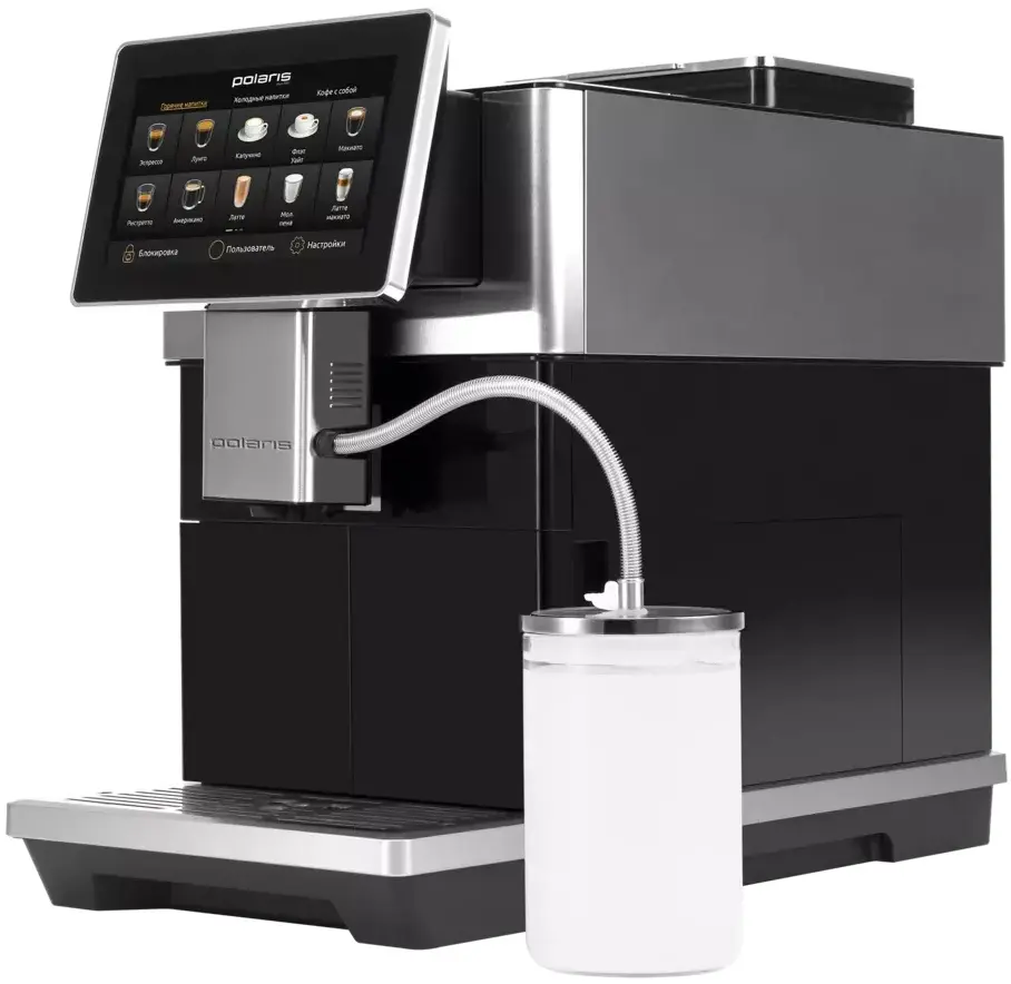 Aparat de cafea Polaris PACM 2081AC (Inox/Black) - 2