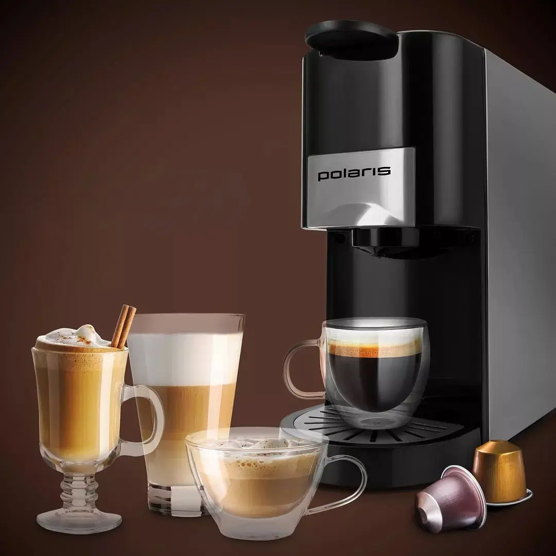 Cafetiera cu capsule 3in1 Polaris PCM 2020 (Black)