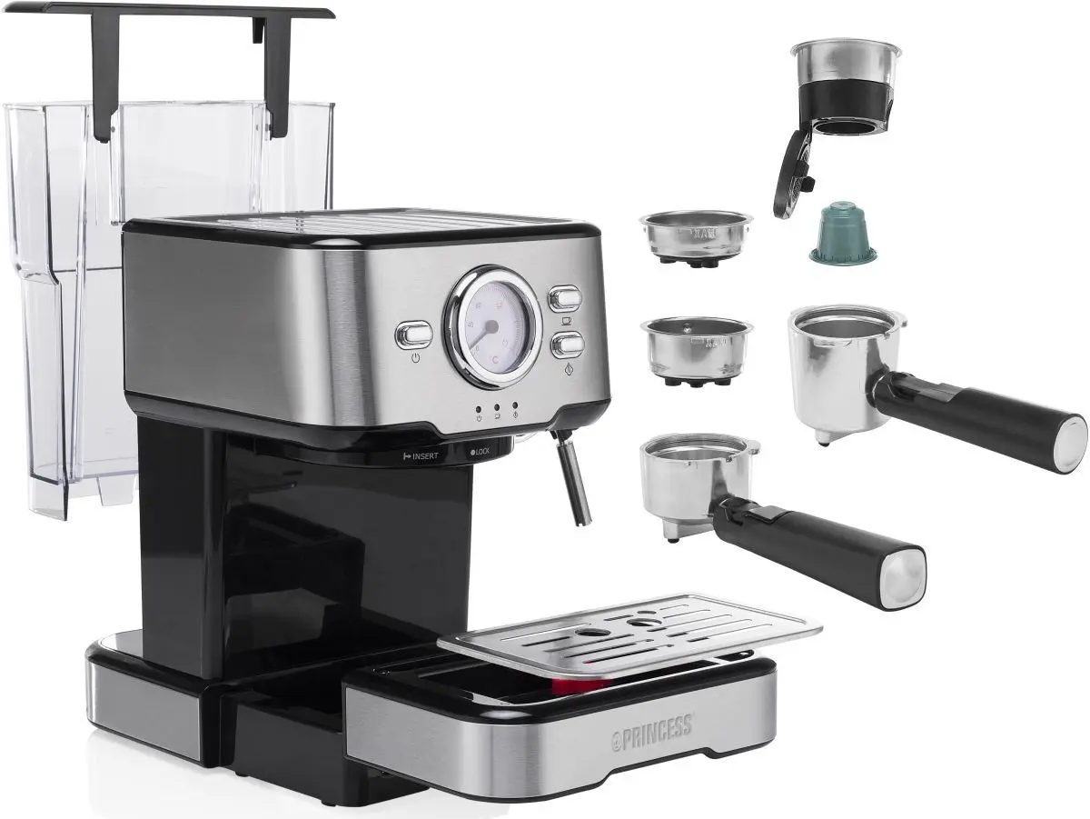 Aparat de cafea Princess 8713016094261 (Inox) - 2