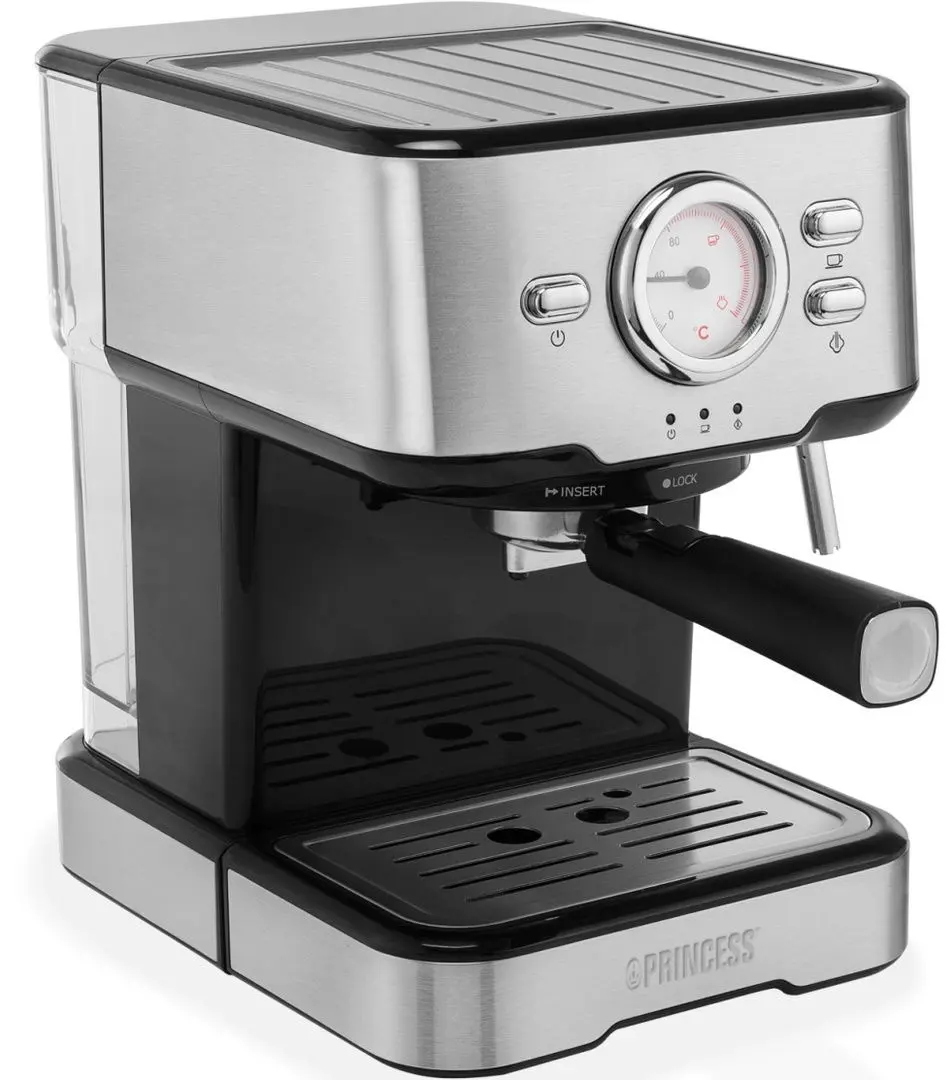 Aparat de cafea Princess 8713016094261 (Inox)