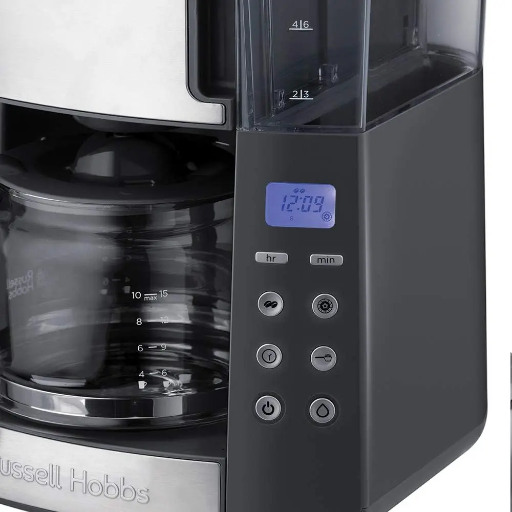 Кофеварка Russell Hobbs Grind&Brew 25610-56 (Black/Grey) - 4