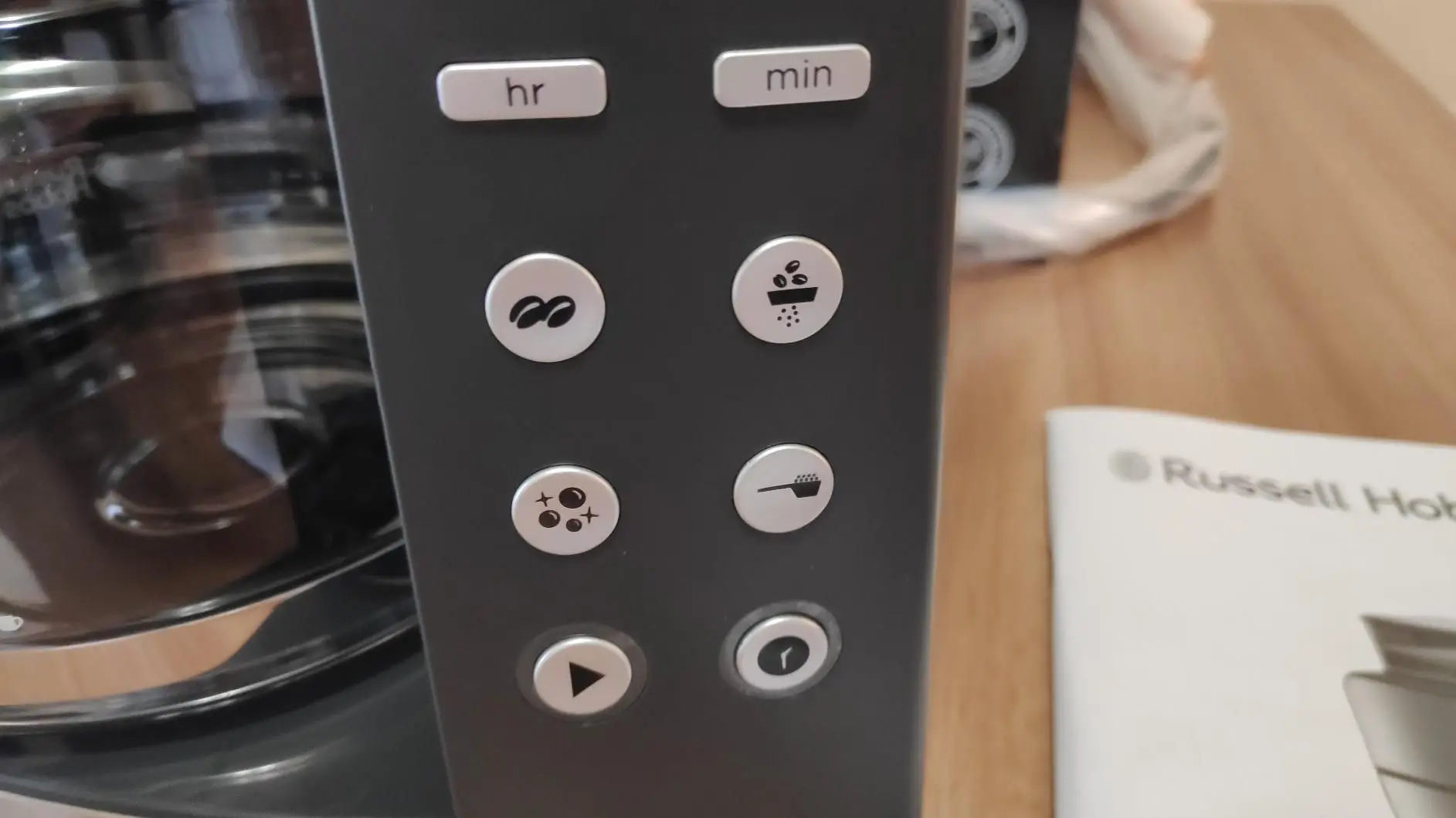 Кофеварка Russell Hobbs Grind&Brew 25610-56 (Black/Grey) - 5